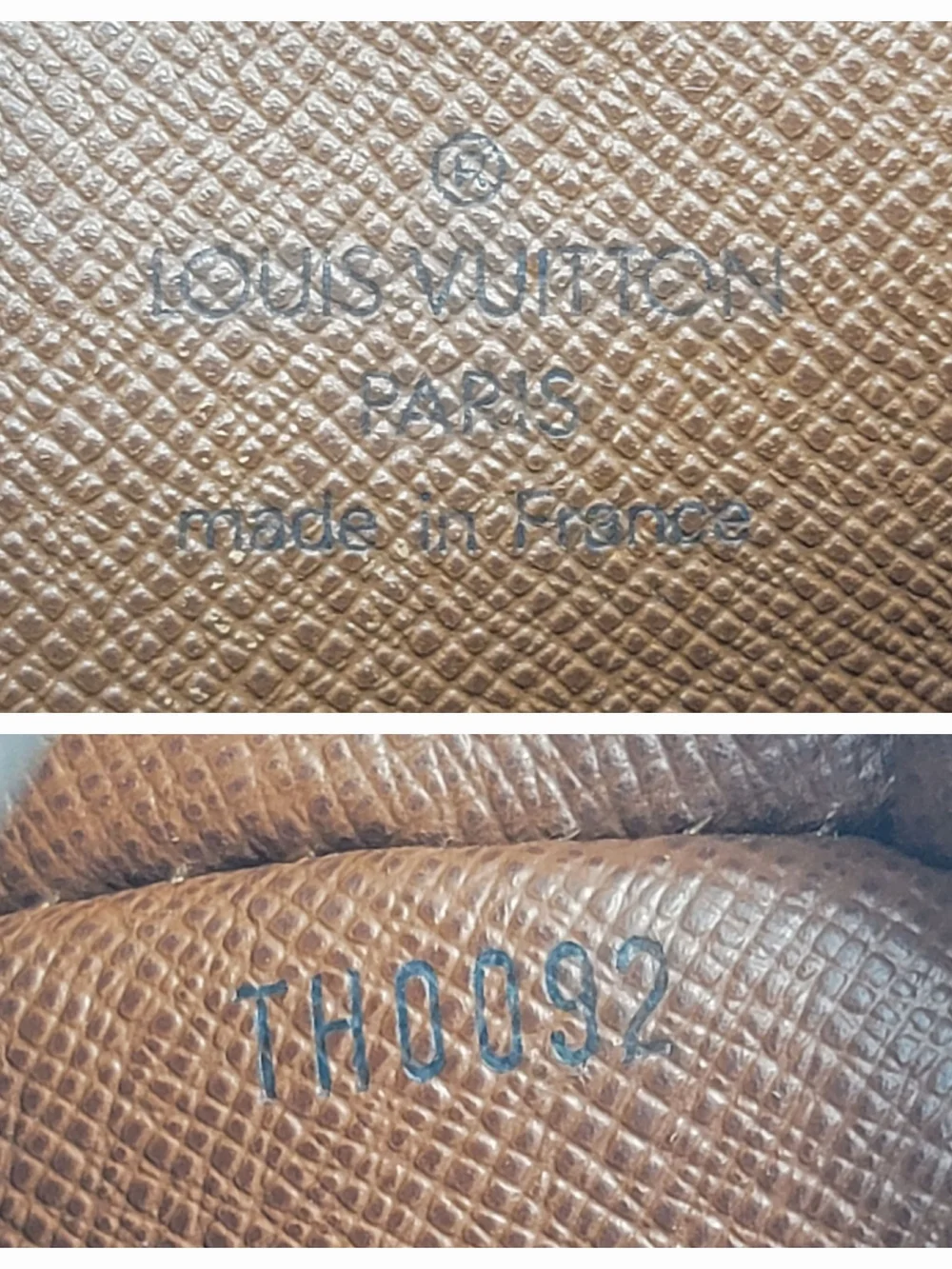 Louis Vuitton Amazone Monogram Canvas Small Crossbody Hand Bag Authentic Vintage - Picture 13 of 14